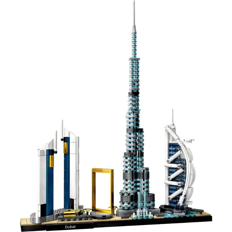 Dubai skyline architecture building block set