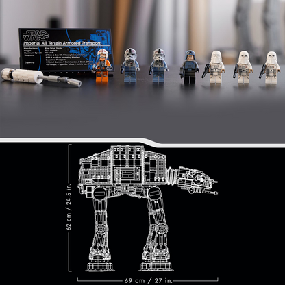AT-AT All Terrain Armored Walker – 6785PCS LEGO-Compatible Building Blocks | Star Wars Collector Set