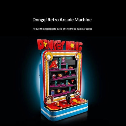 Donkey Kong Arcade Building Block Set 72051 – 1,367 Pieces | Retro Gaming Collector Display Model | Compatible Brick Kit for Adults
