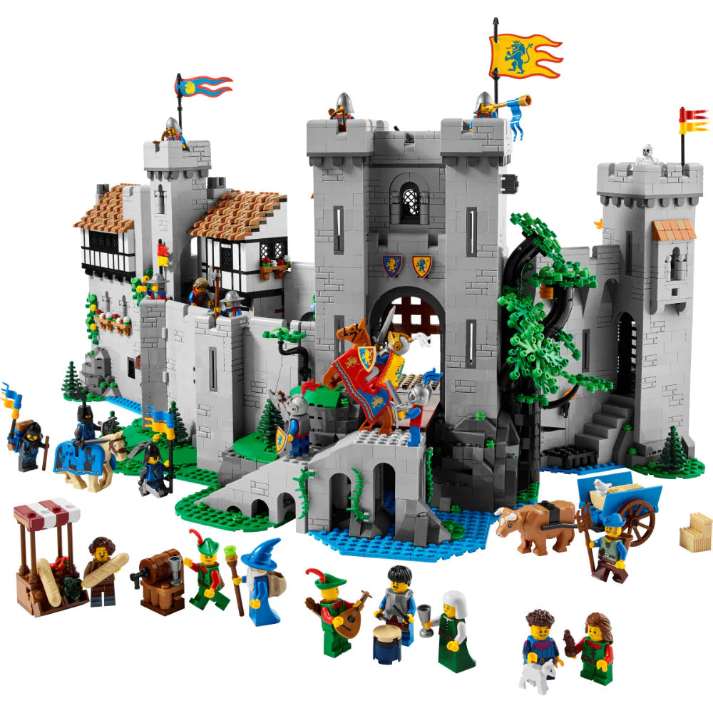 Lion King's Castle 85666 – 4514PCS LEGO-Compatible Building Blocks | Medieval Castle Collector Set