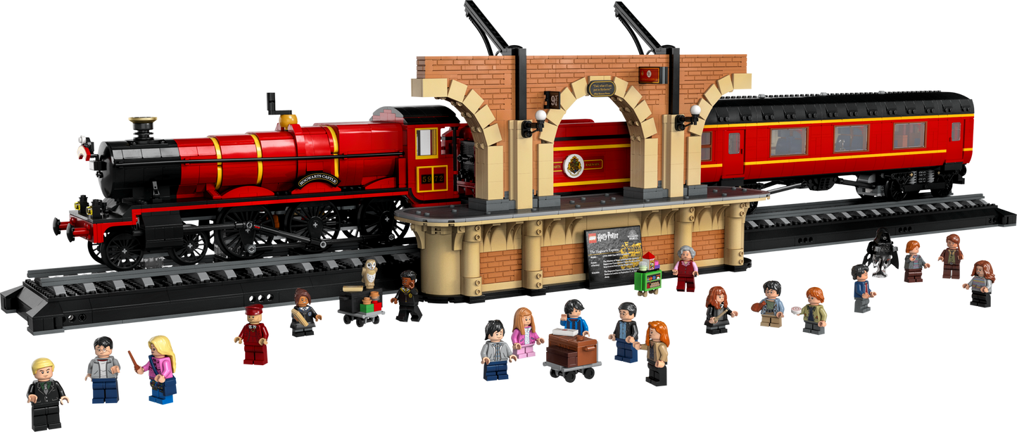 Hogwarts Express 76405 — 5129PCS LEGO-Compatible Building Blocks | Harry Potter Train Collector Set