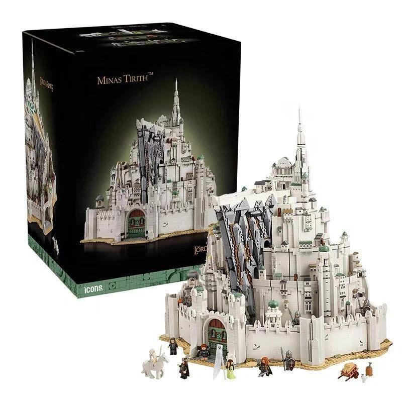 Minas Tirith Building Block Set – Model 11377 (8278 PCS) | Lord of the Rings Compatible Brick Set for Adult Collectors
