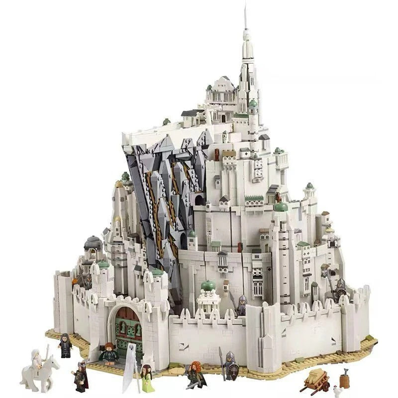Minas Tirith Building Block Set – Model 11377 (8278 PCS) | Lord of the Rings Compatible Brick Set for Adult Collectors