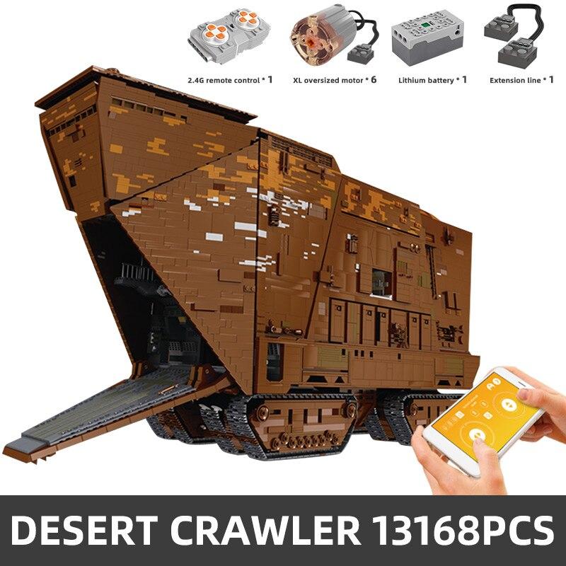 Sandcrawler building block set Mould King 21009 main view