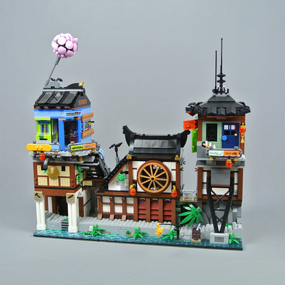 Ninjago City Docks King89066 – 3553PCS Compatible Building Blocks | Modular City Set