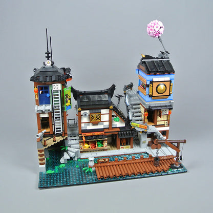 Ninjago City Docks King89066 – 3553PCS Compatible Building Blocks | Modular City Set