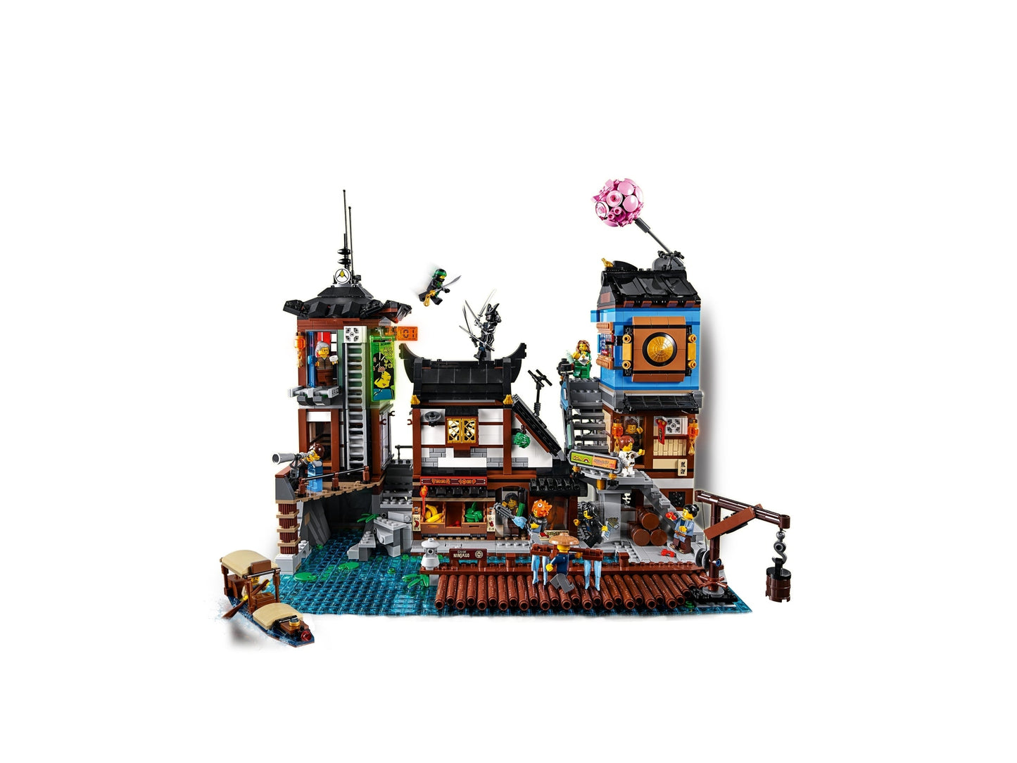 Ninjago City Docks King89066 – 3553PCS Compatible Building Blocks | Modular City Set