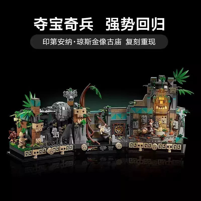 Second gallery image of the 1545-piece temple brick set