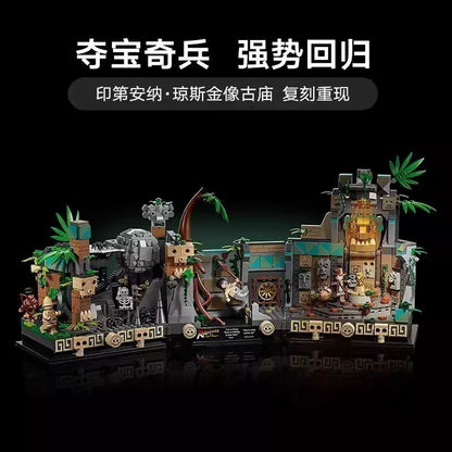 Second gallery image of the 1545-piece temple brick set