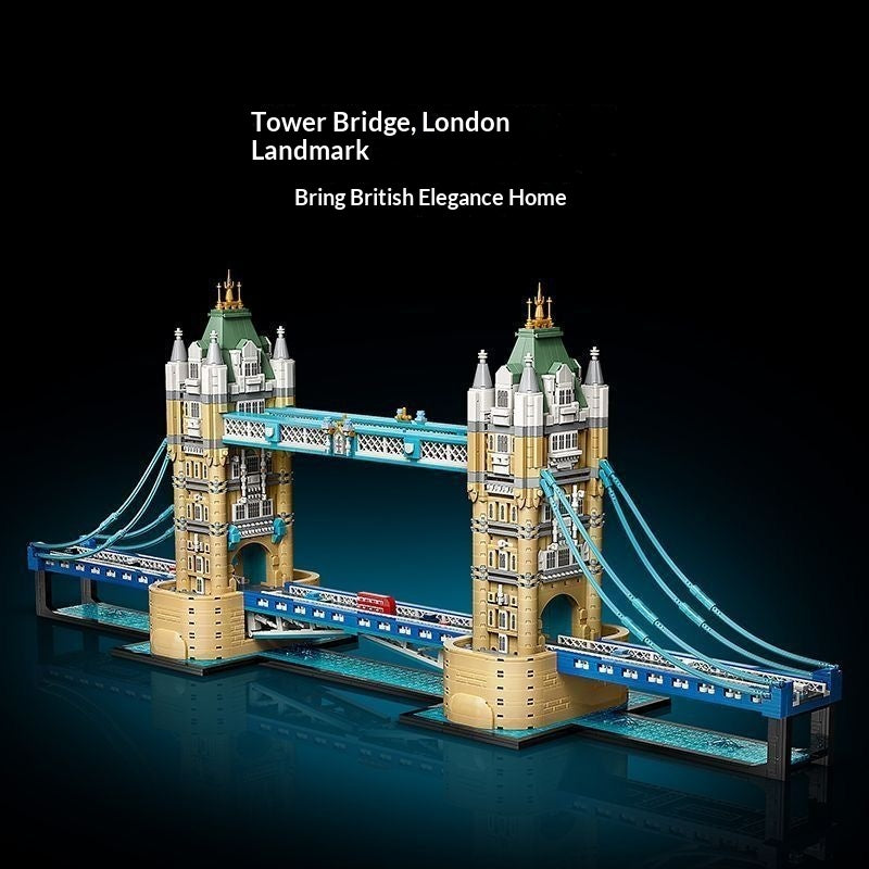 Tower Bridge 3745-piece architecture building block set assembled