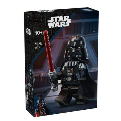 Finished Darth Vader minifigure model for display