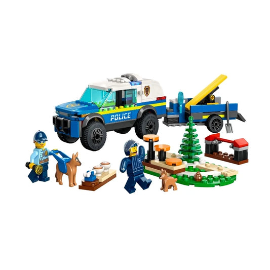 Mobile Police Dog Training 197 PCS building block set main view