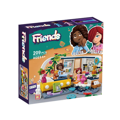Aliya's Room 209-piece building block set assembled
