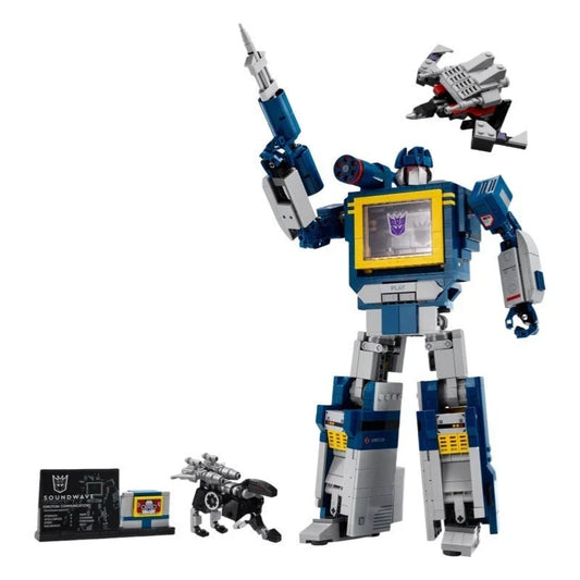 Soundwave robot building block set with 1505 pieces