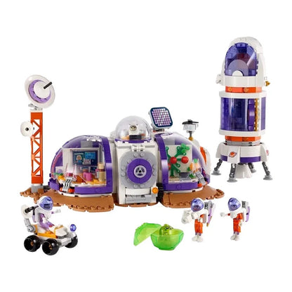 Interior detail of the Mars surface base building block set