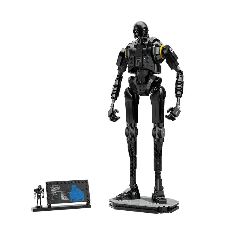 K-2SO building block model, rear view