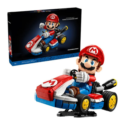 Mario Kart Mario and Standard Kart building block set main image