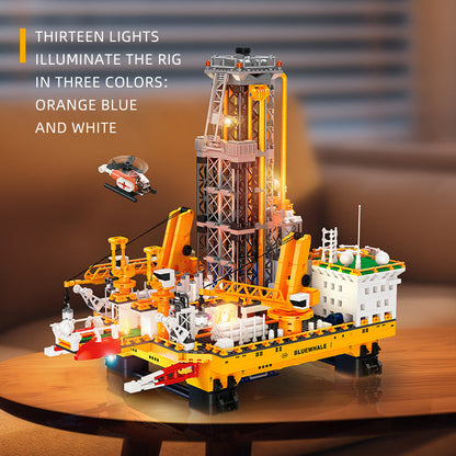 Blue Whale Building Block Set – 3271 PCS – detail view 2
