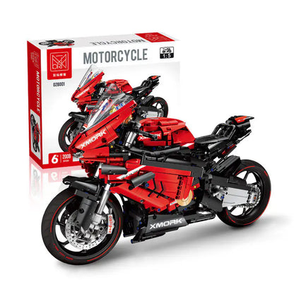 Ducati Panigale V4 S Building Set – 2008 PCS Premium Superbike Model Kit | Advanced Motorcycle Brick Set for Adults