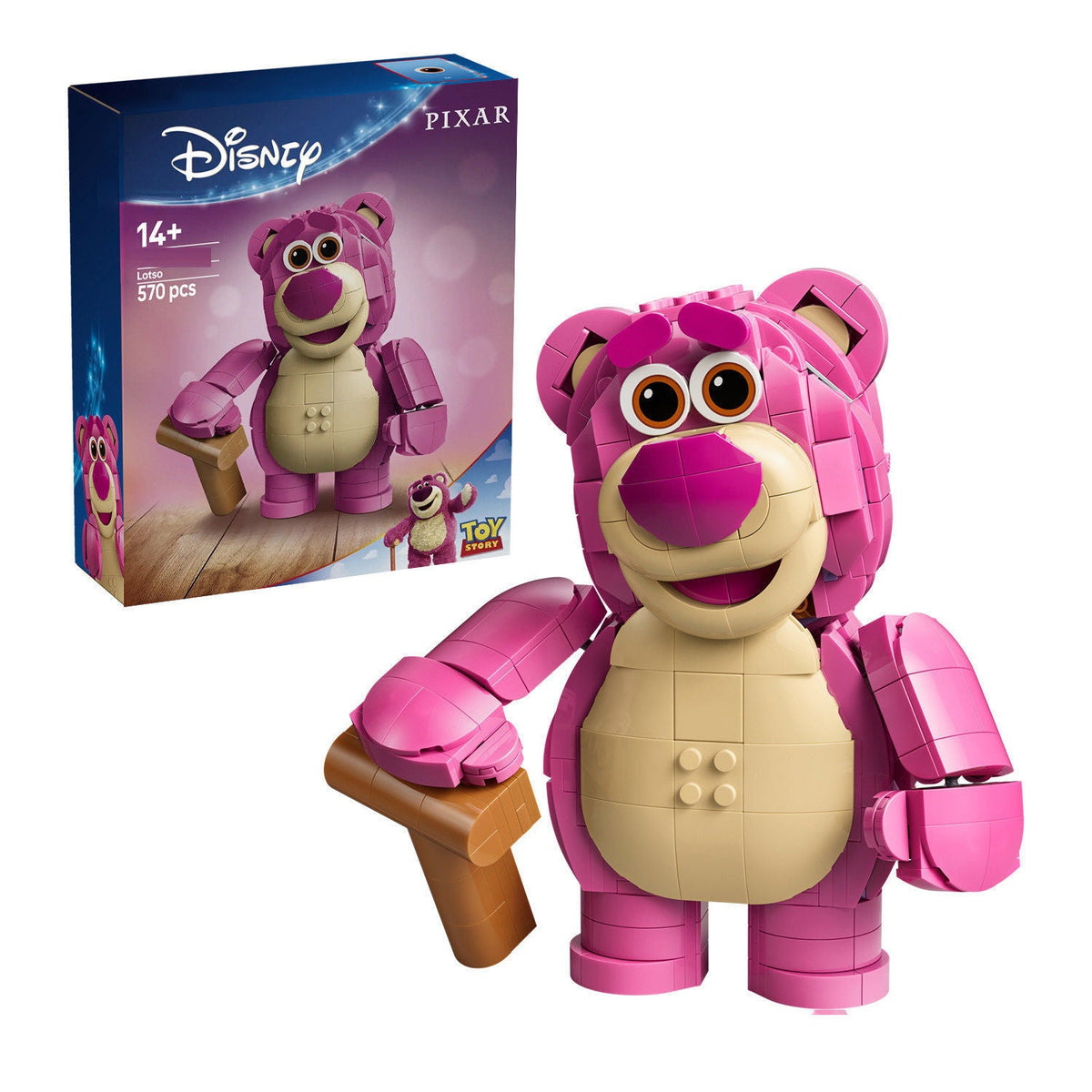 Finished Lotso bricks-only building block model