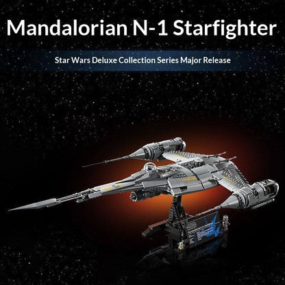 Assembled N-1 Starfighter model, additional gallery photo