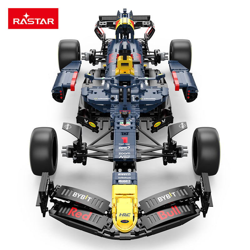 championship Formula racing car building block model, door and panel detail