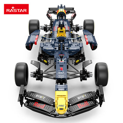championship Formula racing car building block model, door and panel detail