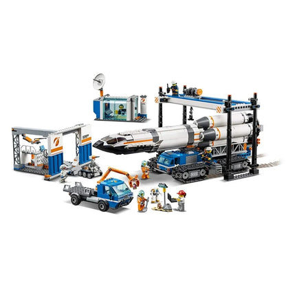 Rocket Assembly and Transport building block set main photo
