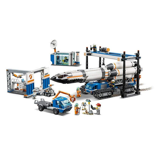 Rocket Assembly and Transport building block set main photo