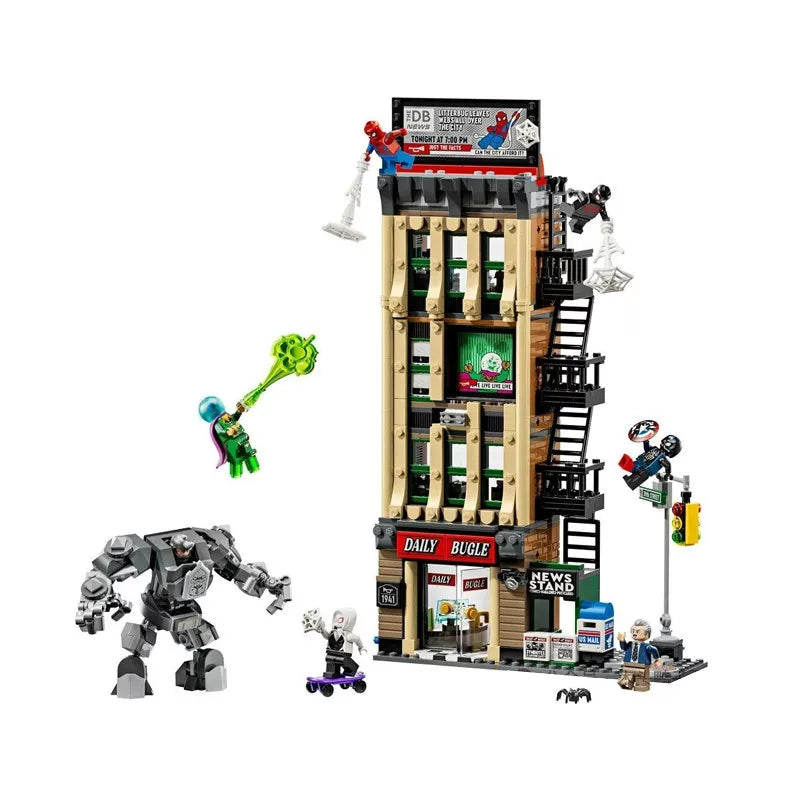 Comic-style brick diorama shown from another side