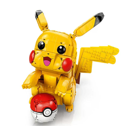 Pikachu and Poké Ball block set shown in a further gallery image