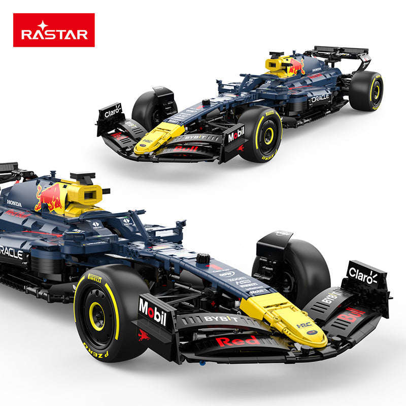 championship Formula racing car building block model, alternate angle one