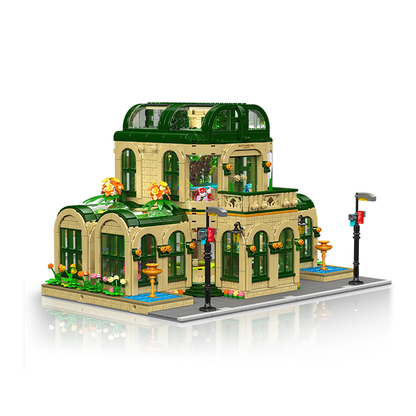 dome botanical gardens building block set additional angle view