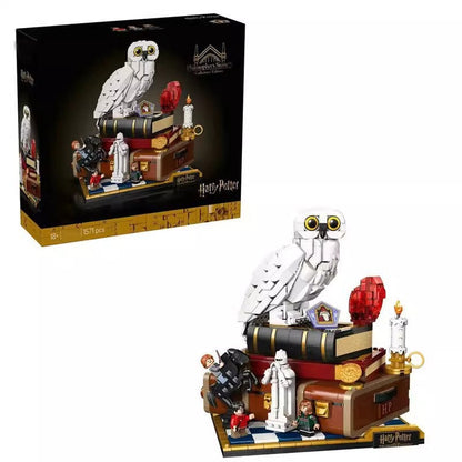 Sorcerer's Stone building block set, 1571-piece ABS plastic fantasy model