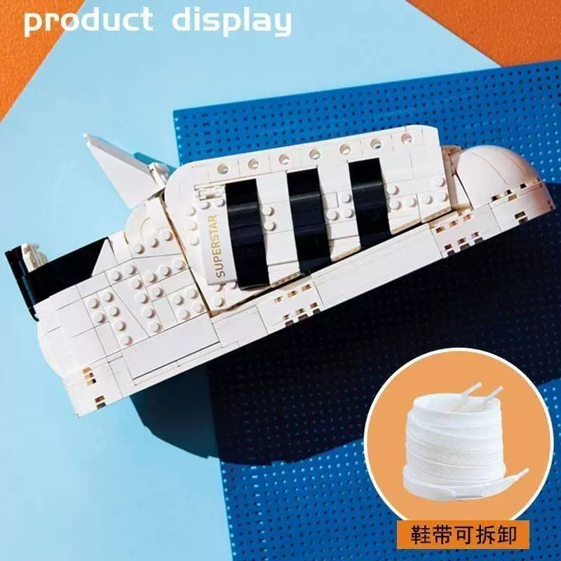 Adidas Originals Superstar building block model, assembled model