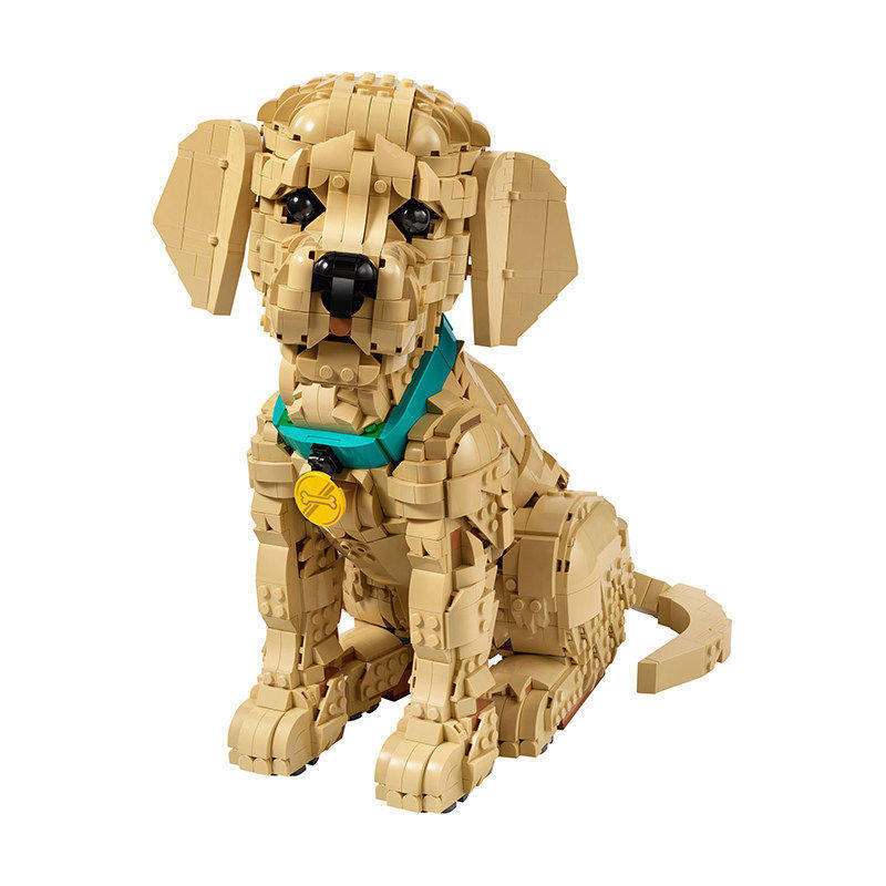 Golden Retriever building set gallery image