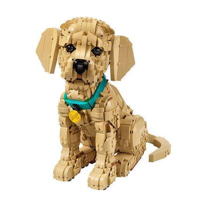 Golden Retriever building set gallery image