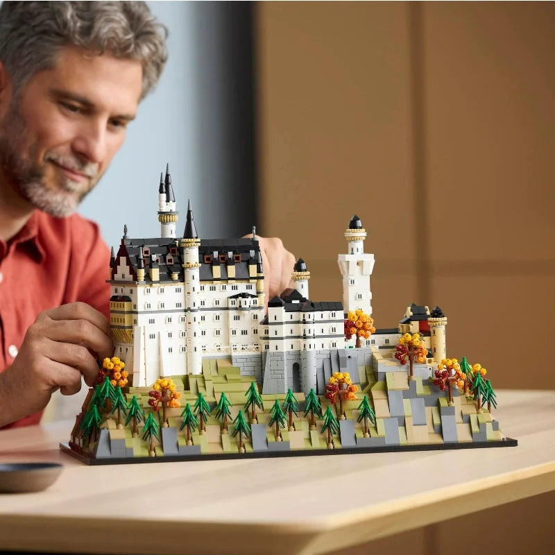 Product information image for the castle building set