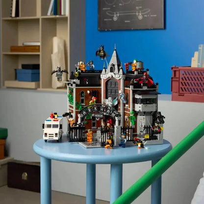 DC Batman Arkham Asylum 76300 MOC – 2953PCS LEGO-Compatible Building Blocks | Gotham Gothic Collector Set