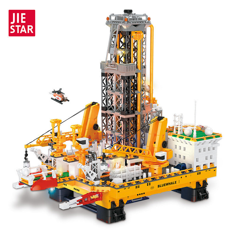 Blue Whale Building Block Set – 3271 PCS – detail view 4