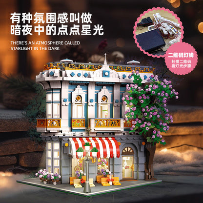 Sakura Restaurant Building Block Set – 3725 PCS – detail view 1
