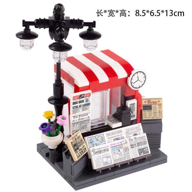 Brick-built street scene, additional view