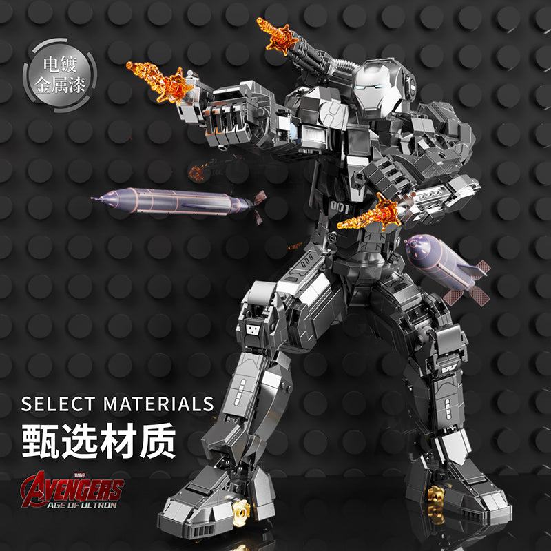 Another angle of the War Machine Mark I block build