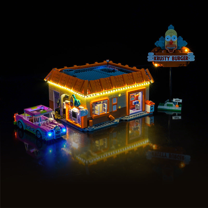 Krusty Burger building set LED lighting option product image