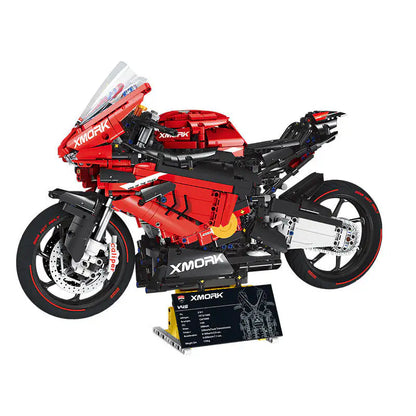 Ducati Panigale V4 S Building Set – 2008 PCS Premium Superbike Model Kit | Advanced Motorcycle Brick Set for Adults