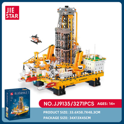 Blue Whale Building Block Set – 3271 PCS – detail view 5