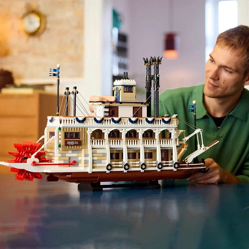 Steamboat brick model shown from another angle