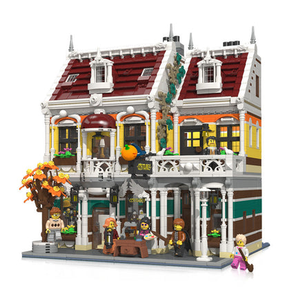 clothing store building block set interior detail