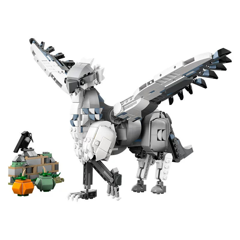 Additional view of the finished 723-piece display model