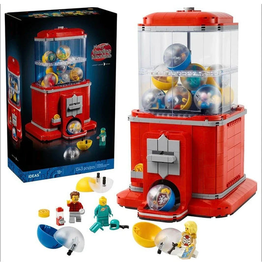 Minifigure vending machine building block set, bricks version main image